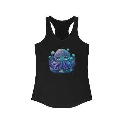 Biolum Octopus v1 By 3rd Eye Perceptions ( Women's Tank )
