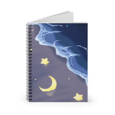 Seastars Spiral Notebook - Ruled Line