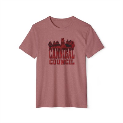 Cannibal Council - Unisex Recycled Organic T-Shirt