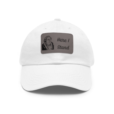 Martin Luther 'Here I Stand' Hat | Embrace Courage and Conviction