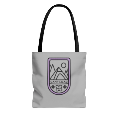 Camp Lilac Swag and Support Tote Bag (AOP)