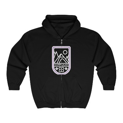 Camp Lilac Swag and Support Unisex Heavy Blend™ Full Zip Hooded Sweatshirt