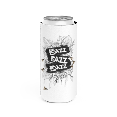 Buzz Buzz Buzz - Slim Can Cooler - perfect for seltzers!