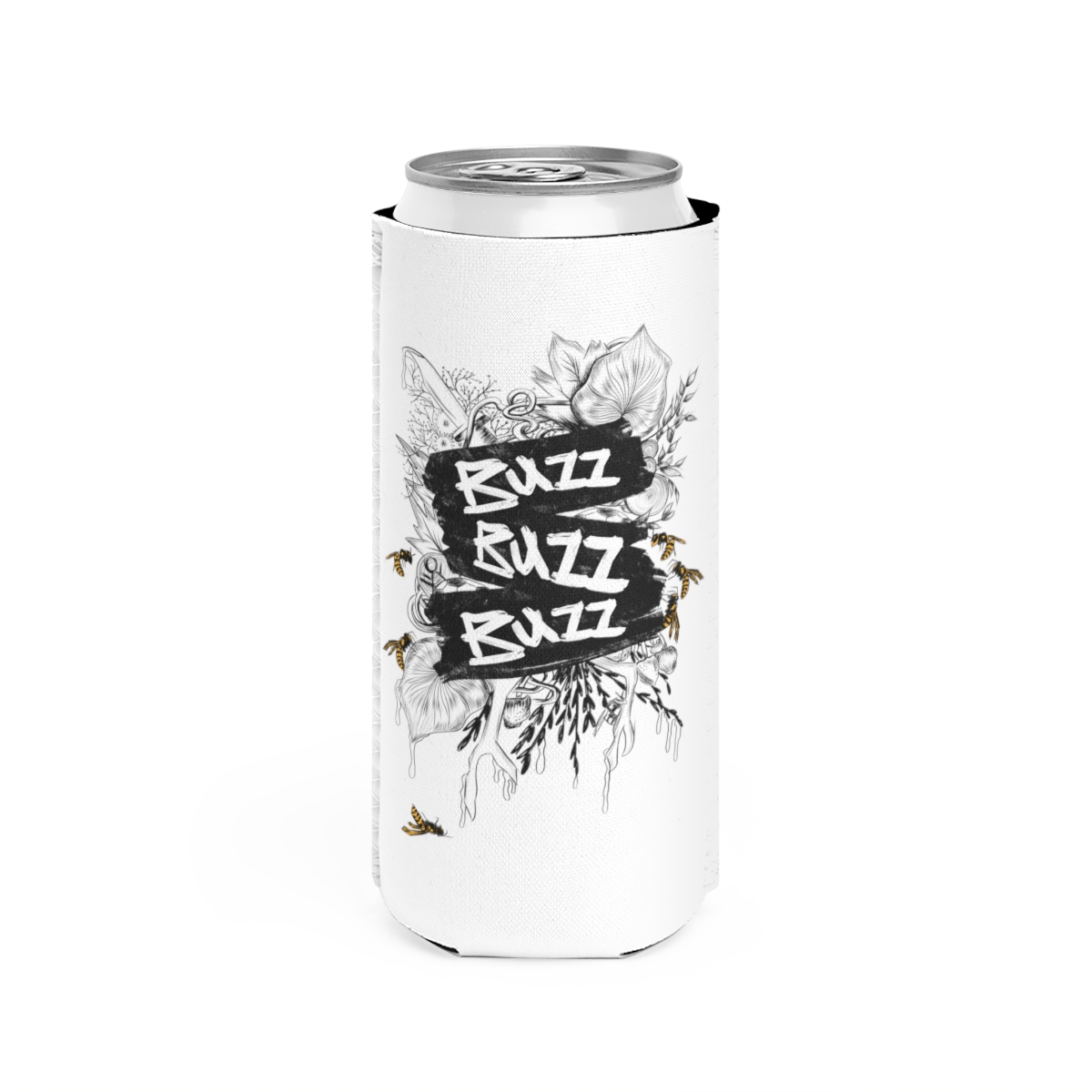 Buzz Buzz Buzz - Slim Can Cooler - perfect for seltzers! product thumbnail image