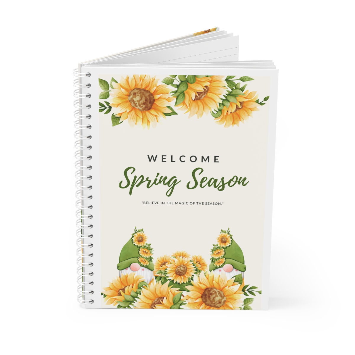 Welcoming Spring season Spiral Notebook product thumbnail image