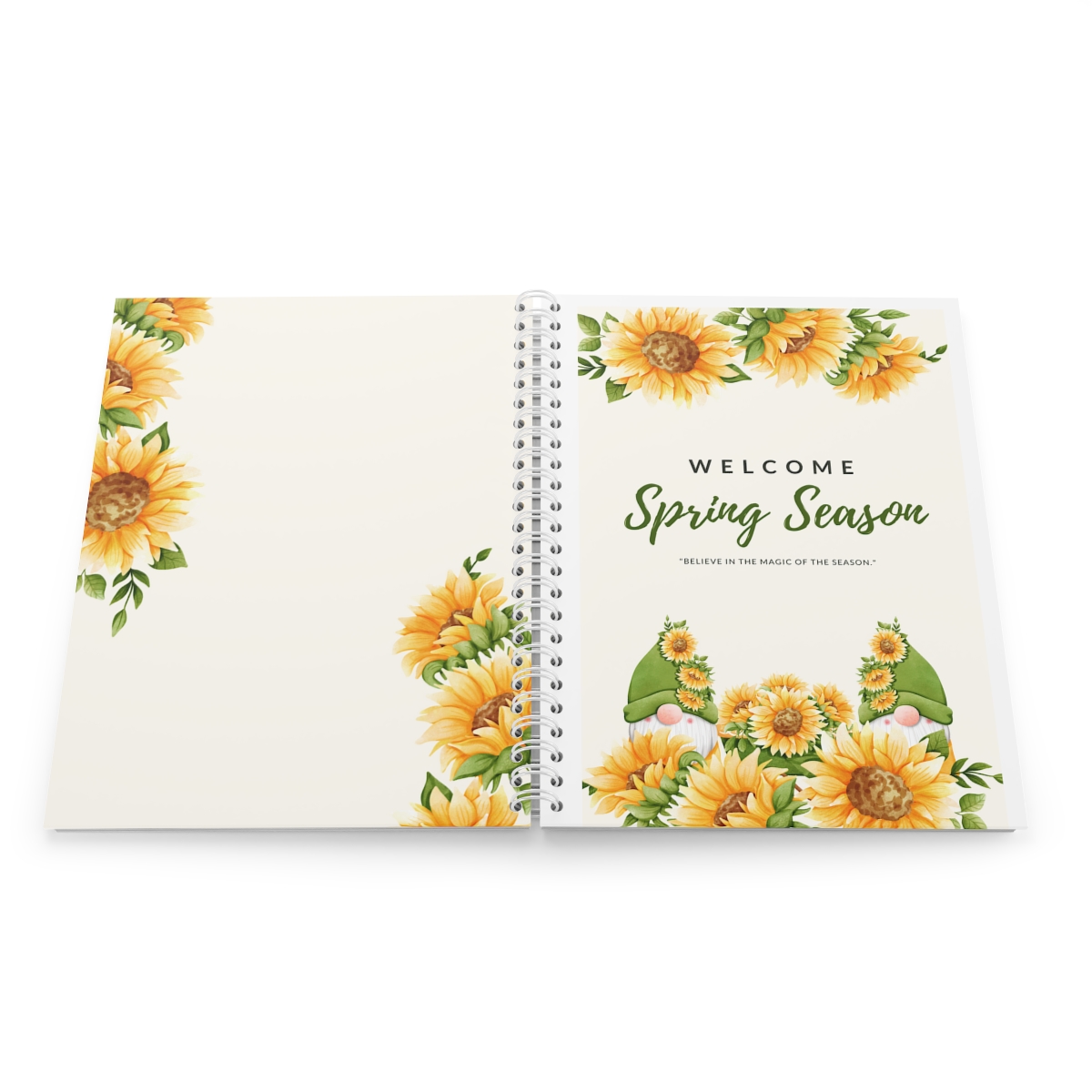 Welcoming Spring season Spiral Notebook product thumbnail image