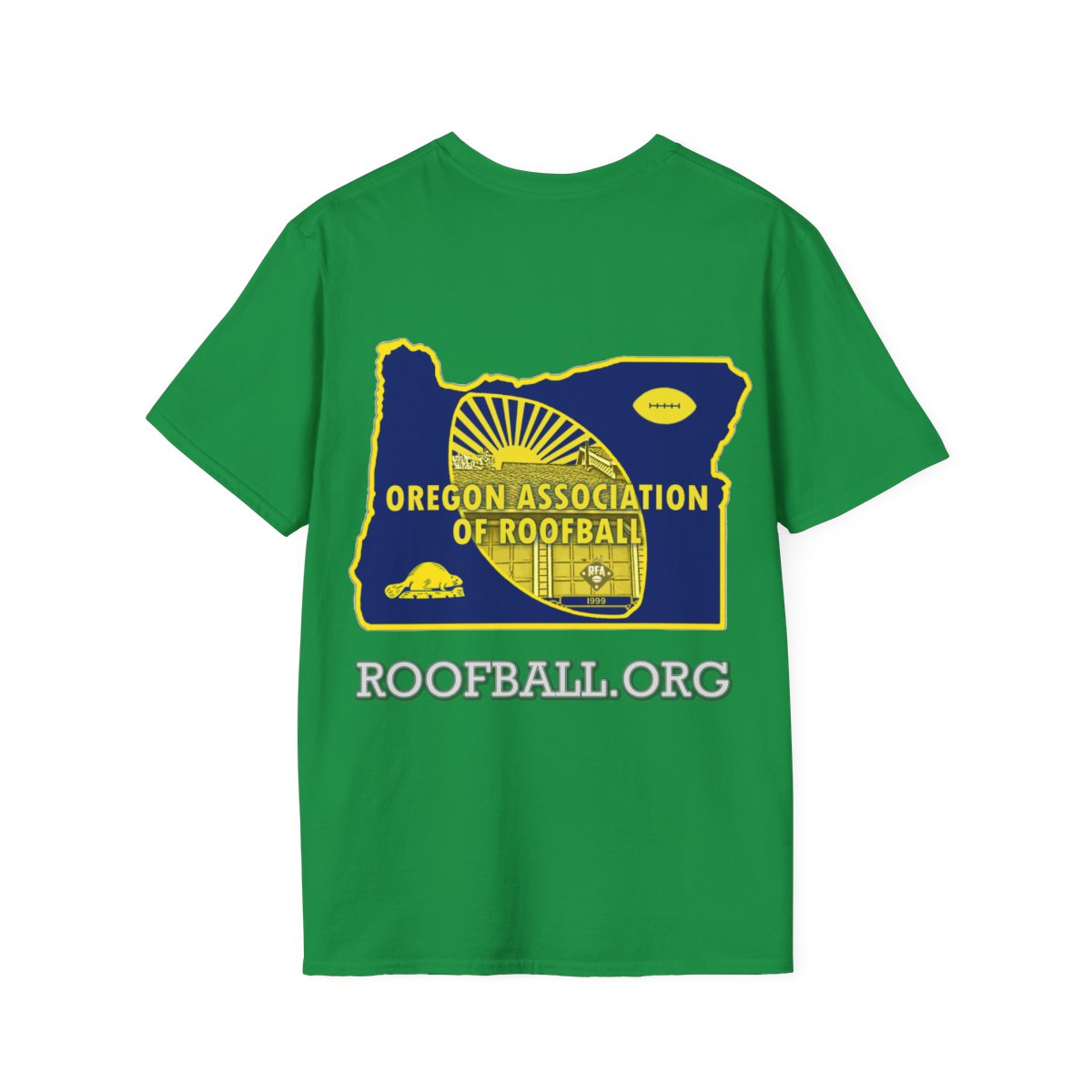 Oregon Assoc. of Roofball (OAR) Unisex Softstyle T-Shirt product thumbnail image