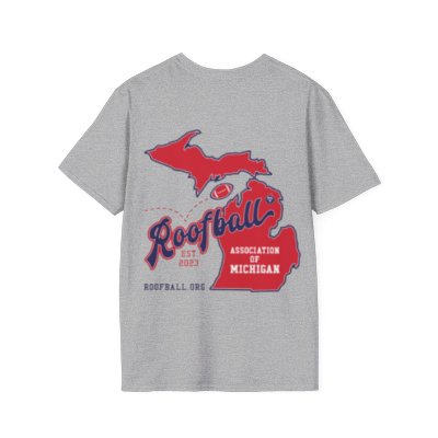 Roofball Assoc. of Michigan (RAM) Unisex Softstyle T-Shirt