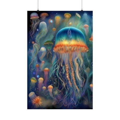 Jellyfish - Premium Matte Vertical Posters