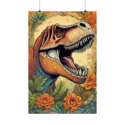 Tyrannosaurus Rex II - Premium Matte Vertical Posters