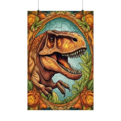 Tyrannosaurus Rex IV - Premium Matte Vertical Posters