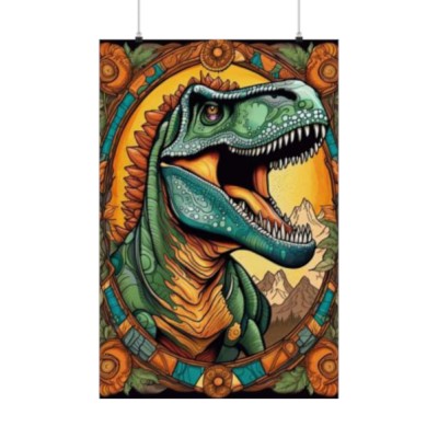 Tyrannosaurus Rex I - Premium Matte Vertical Posters