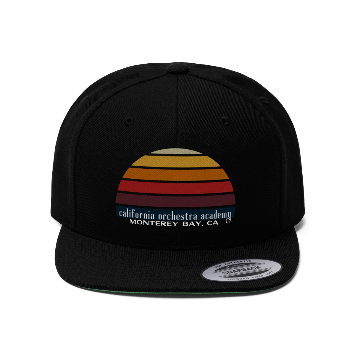 CA Orchestra Academy Flat Bill Hat | SUNSET product thumbnail image