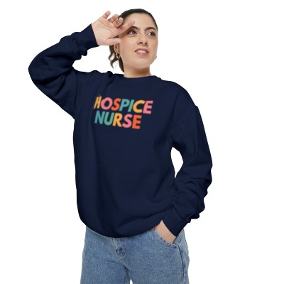 Hospice Nurse Crewneck Sweatshirt