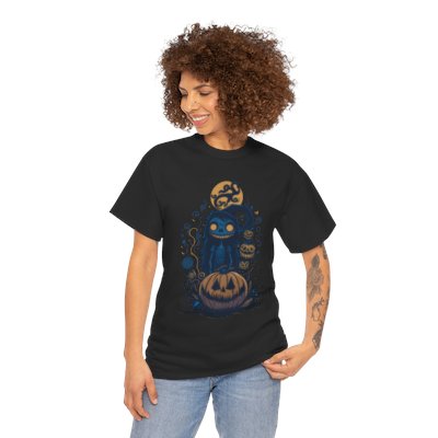Halloween Witch V2 By 3rd Eye Perceptions ( Unisex Heavy Cotton Tee )