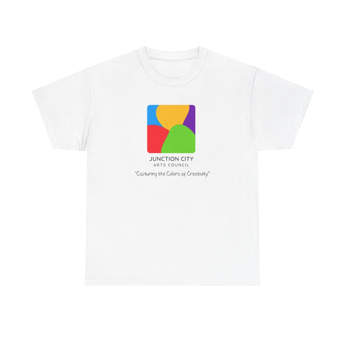 JCAC Logo T-shirt - "Capturing the Colors of Creativity"  product thumbnail image