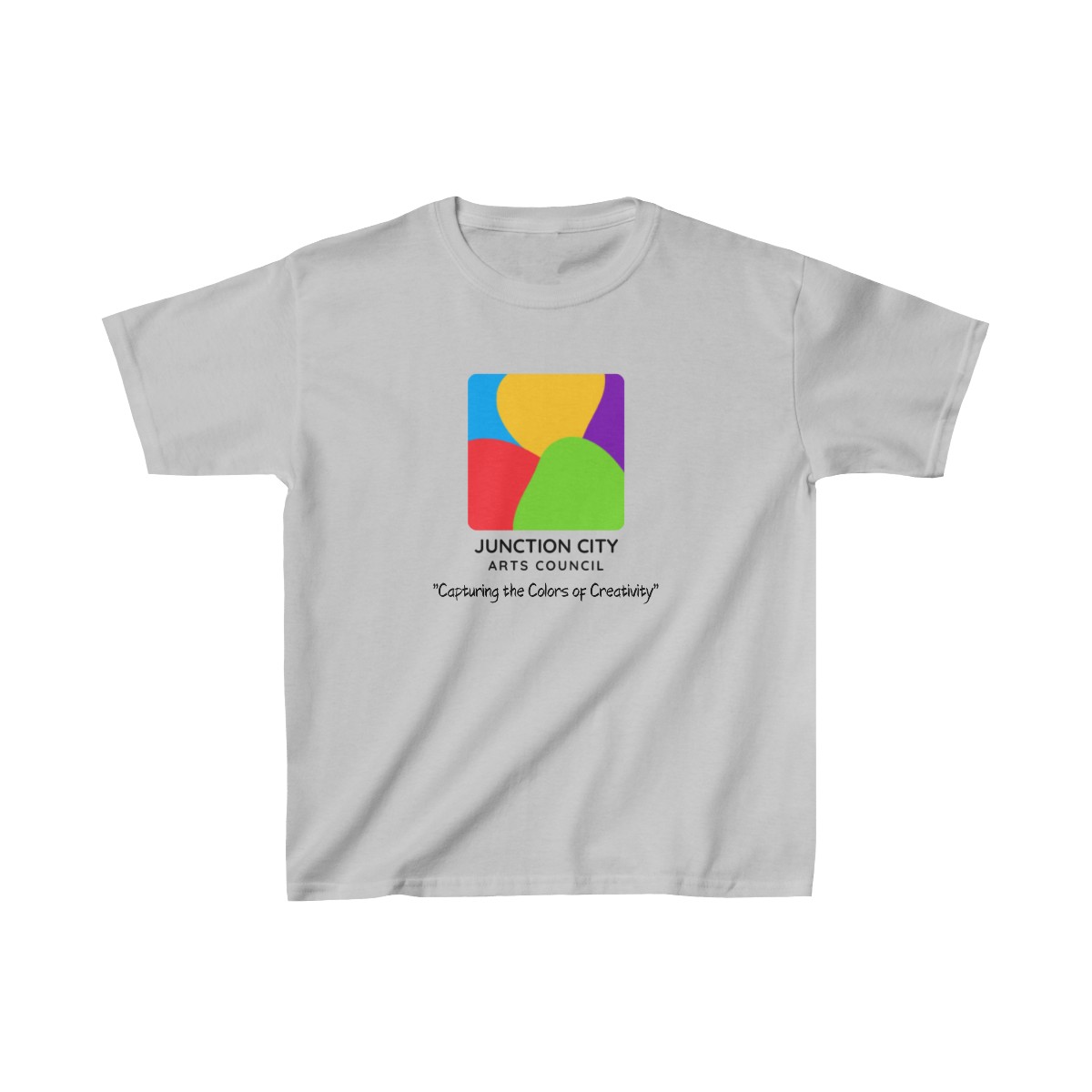 Child's JCAC Logo T-shirt - "Capturing the Colors of Creativity" product main image