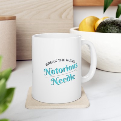 Notorious Needle Ceramic Mug 11oz