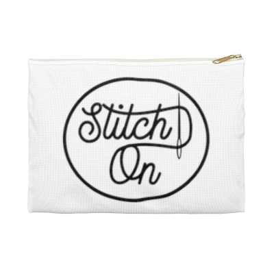 Stitch On! Notorious Needle Zippered Notions Pouch