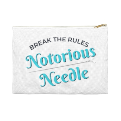 Notorious Needle Zippered Notions Pouch