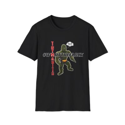 #whattheflock Moss Man Softstyle T-Shirt