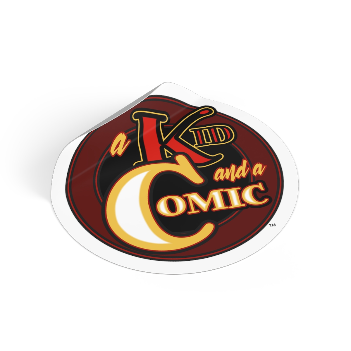 AKAAC - Round Vinyl Stickers product thumbnail image