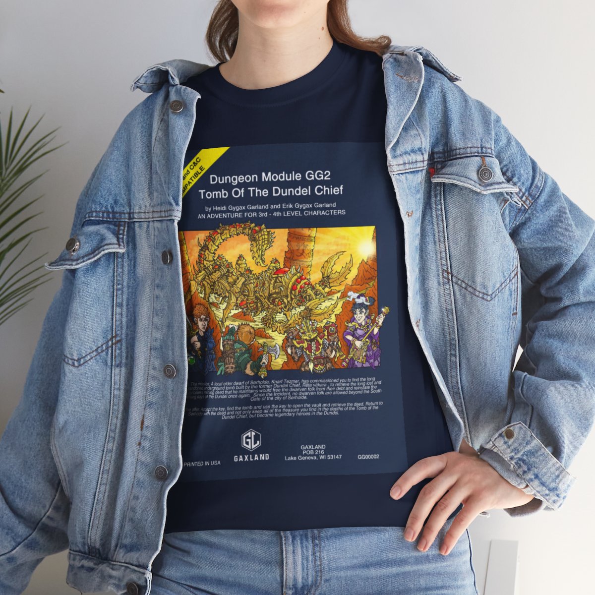 Tomb of the Dundel Chief GG2 Cover Art T-Shirt product thumbnail image