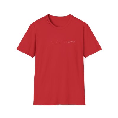"Wayne White Pinstripe" Unisex Softstyle T-Shirt