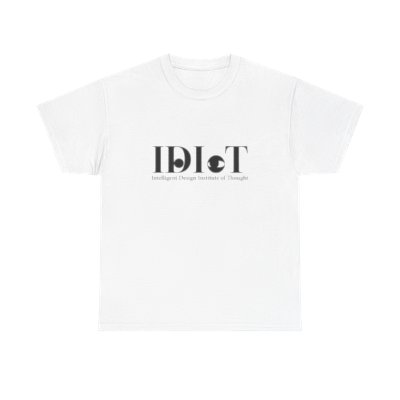 IDIoT - Short sleeve black logo in assorted colors