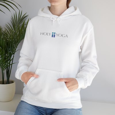 Unisex Heavy Blend™ Holy Yoga Hooded Sweatshirt