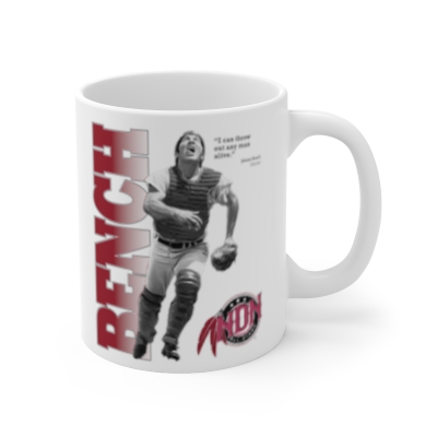 NDN All-Star #10 Johnny Bench Mug 11oz