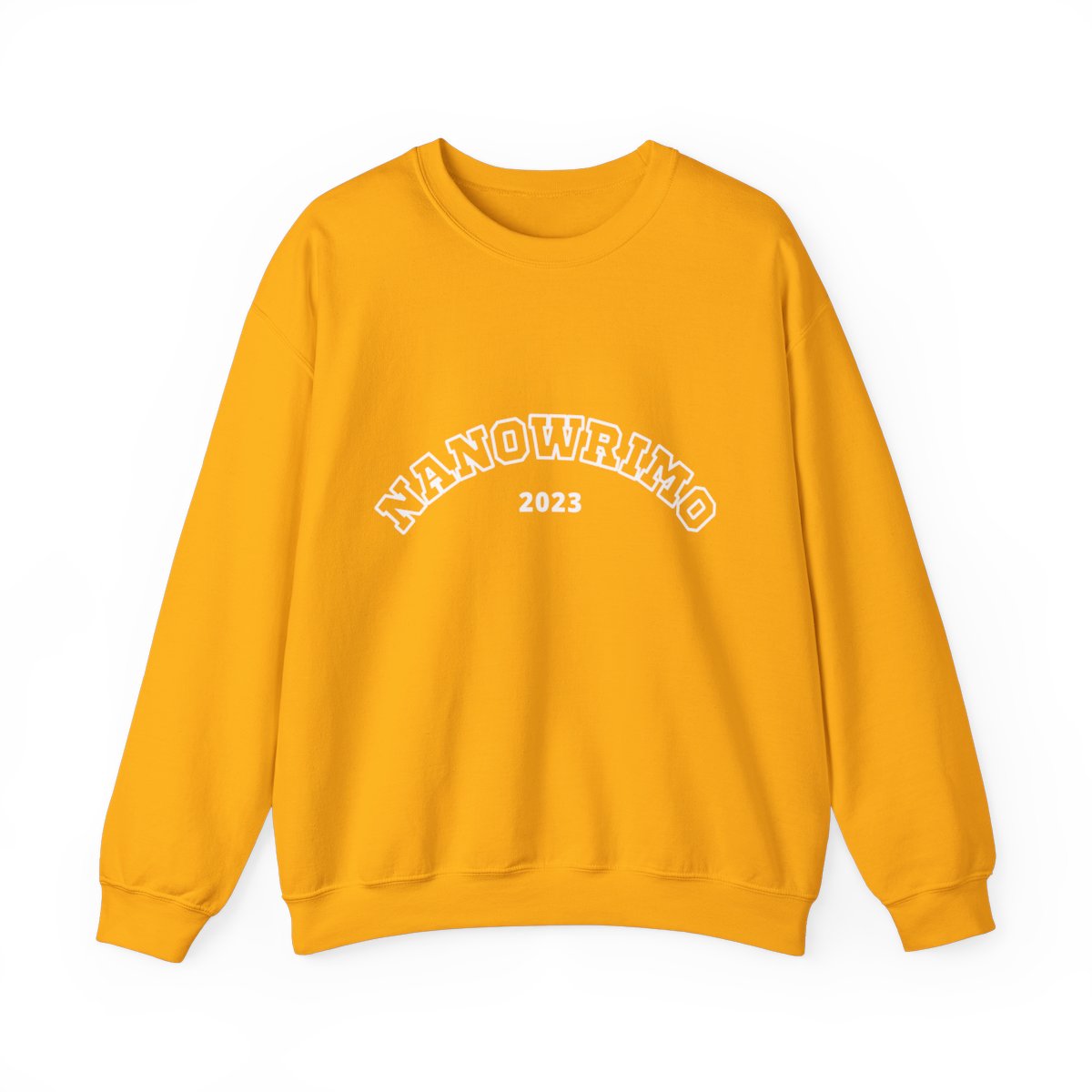 NaNoWriMo 2023 Unisex Crewneck Sweatshirt for Writers and Authors doing the NaNoWriMo Challenge in 2023 product main image