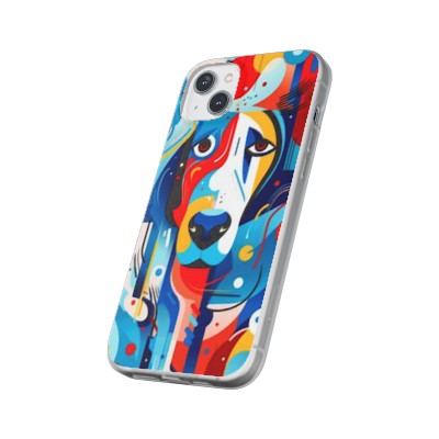 Dog Portrait Flexi Cases For iPhone and Samsung