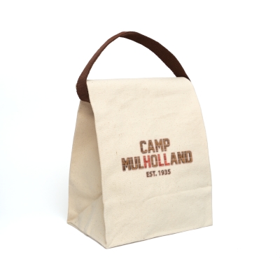 Camp Mulholland {Canvas Lunch Bag}