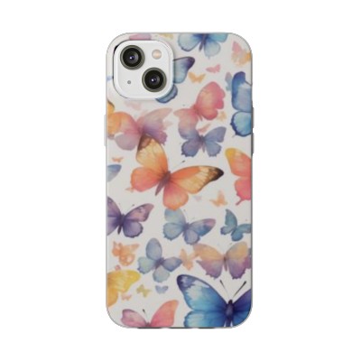 Pastel Boho Butterfly Flexi Cases For iPhone and Samsung