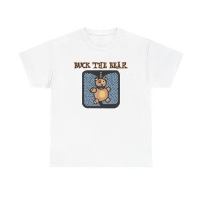 Buck T. Bear - Front only - Short sleeve, many colors - Glidan
