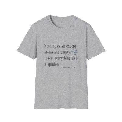 Democritus Unisex Softstyle T-Shirt