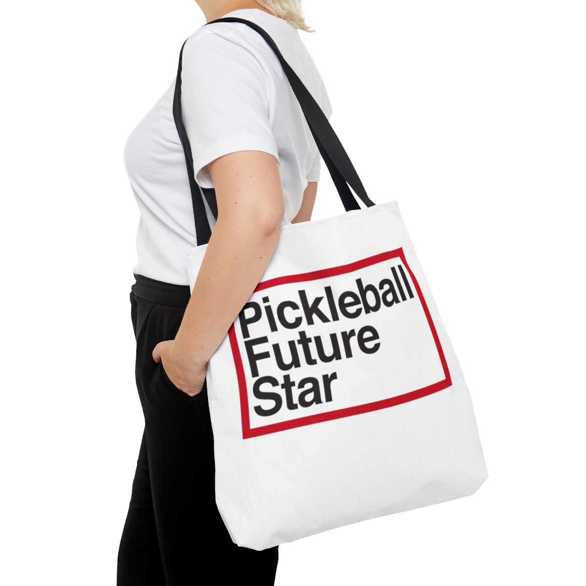 Pickleball Tote Bag (AOP) product thumbnail image