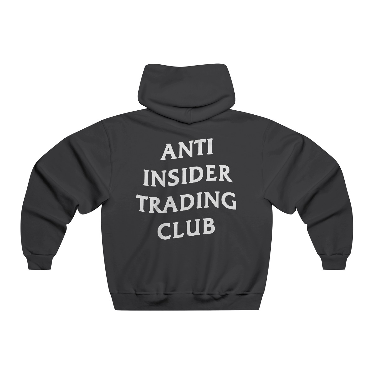 Wave Anti-Insider Trading Club Hoodie (Black) product main image