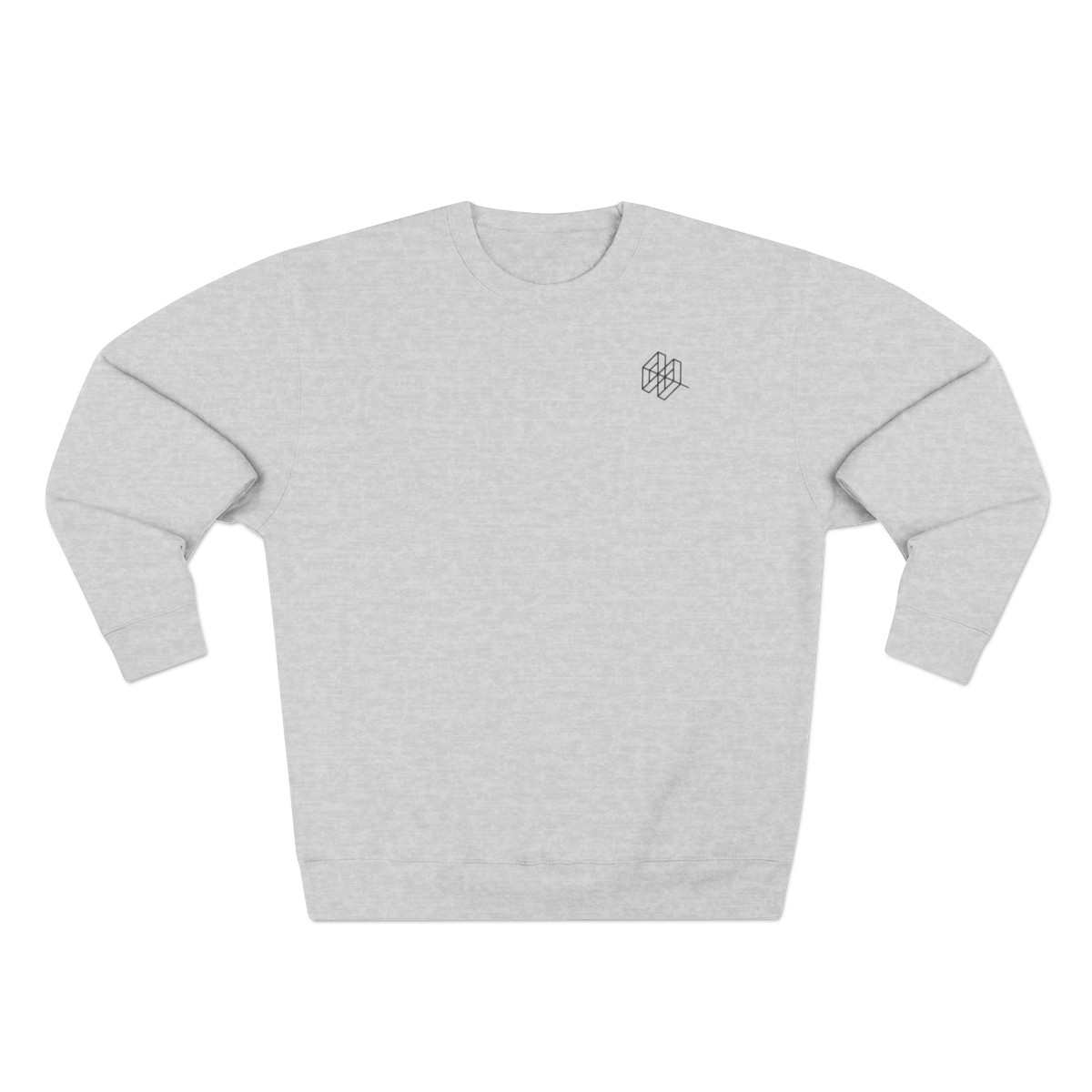 Unisex Premium Crewneck Sweatshirt (Black Logo) product main image