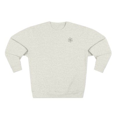 Unisex Premium Crewneck Sweatshirt (Black Logo)