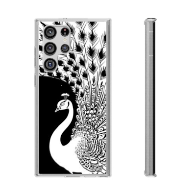 Peacock Clear Cases For iPhone and Samsung