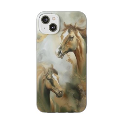 Horses Flexi Cases For iPhone and Samsung