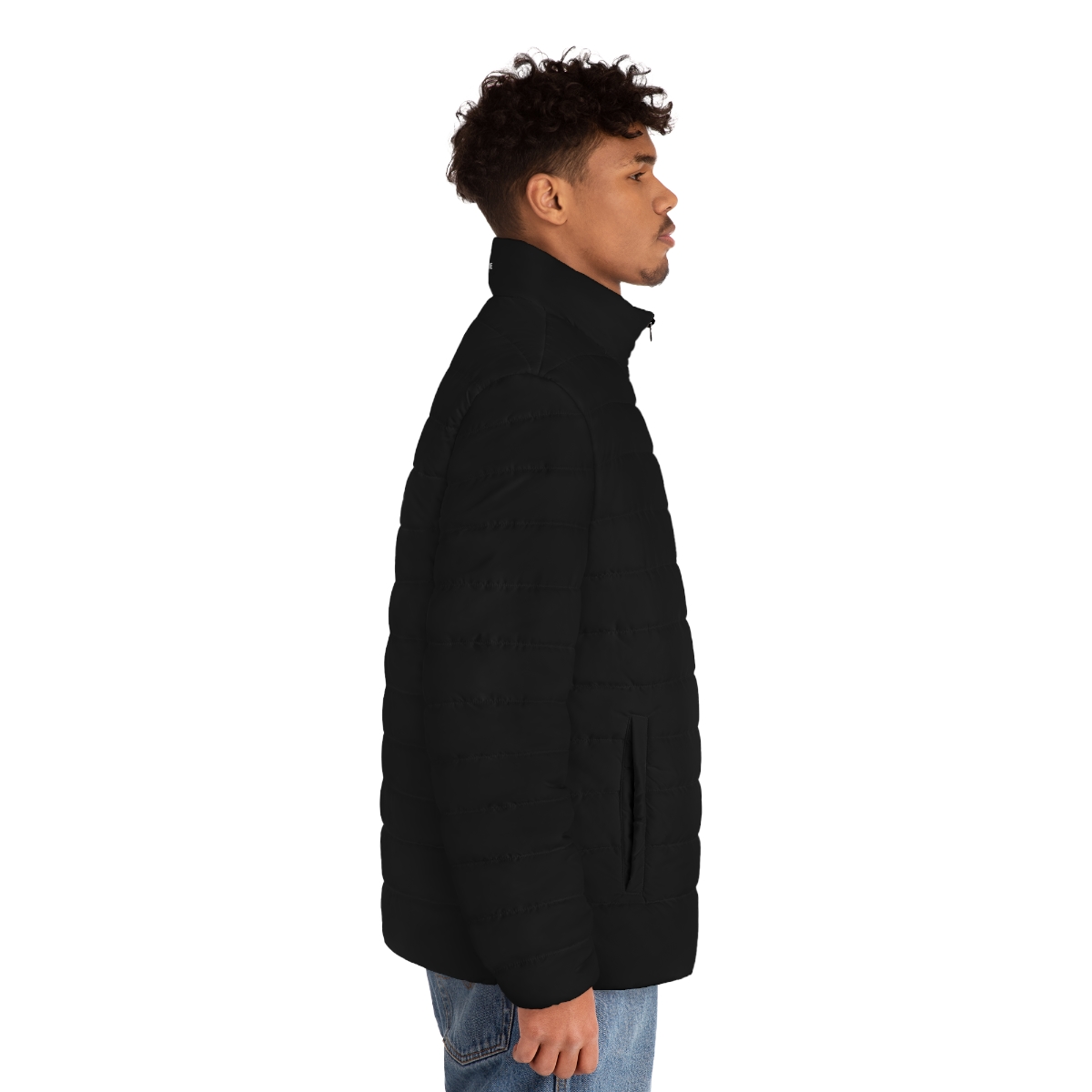Men's Puffer Jacket (Black) product thumbnail image