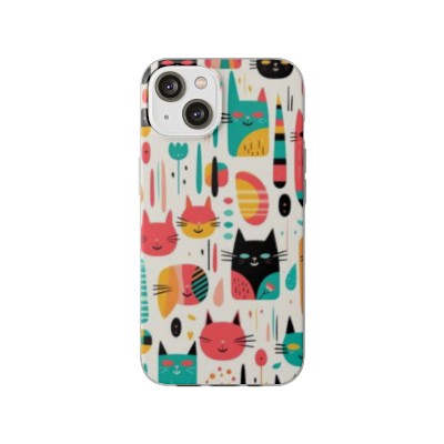 Cute Kitten Flexi Cases 2 For iPhone and Samsung