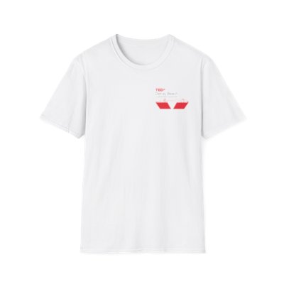 TEDx Delray X doble print Unisex Softstyle T-Shirt