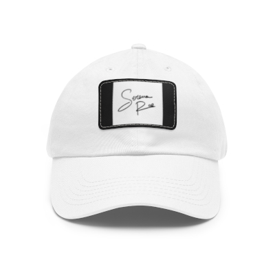 ‘Serena Rae’ - Signature Dad Hat with Leather Patch 
