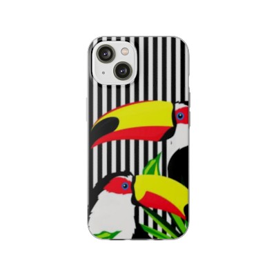 Brazilian Toucan-Flexi Cases 🦜📱 for iPhone and Samsung! 🌟✨