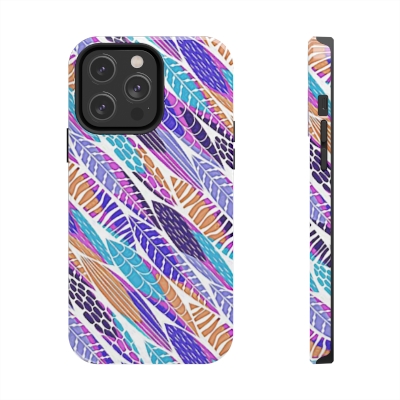 Abstract Floral Tough Phone Cases For iPhone 📱💪🌟🌼