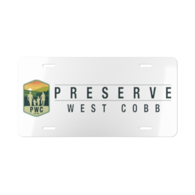 Preserve West Cobb Vanity Plate